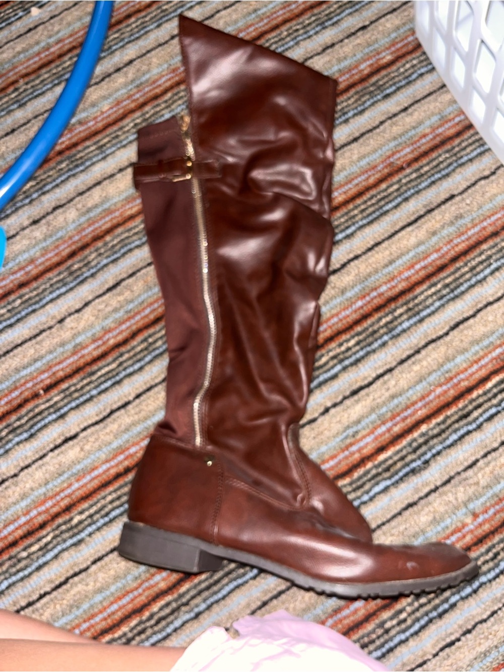 Women’s brown high boots